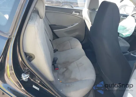 2012 Hyundai Accent Gs from USA, damaged, VIN KMHCT5AE6CU045643